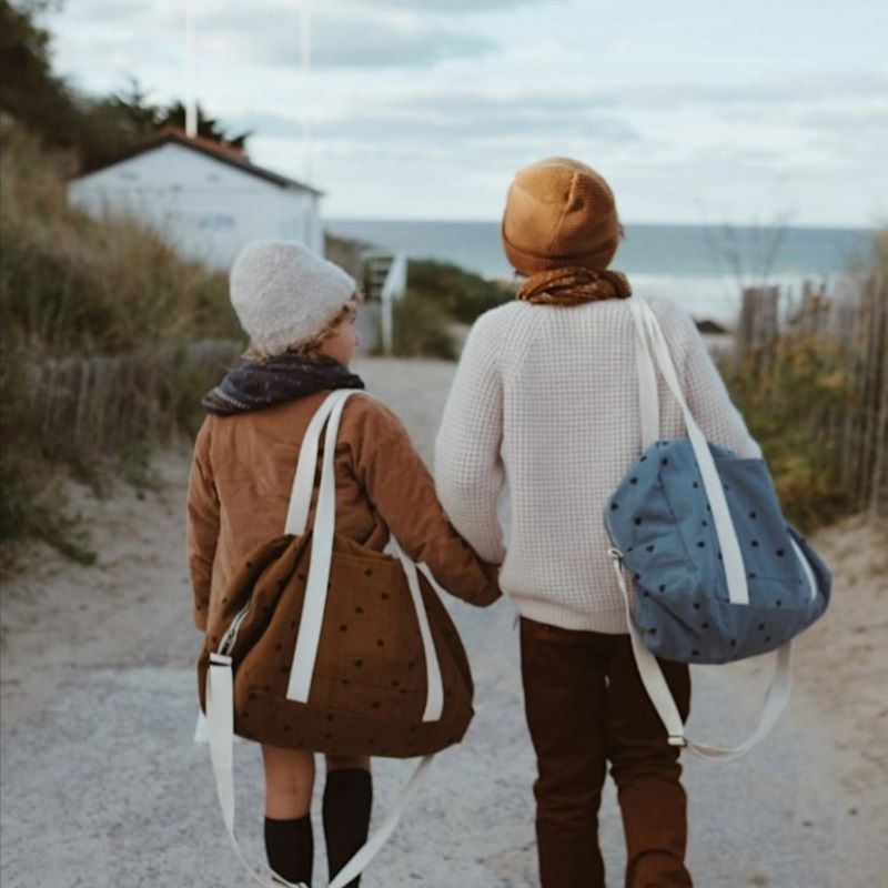 Rose in April Wickeltasche 'Raphael Storm Blue Hearts'