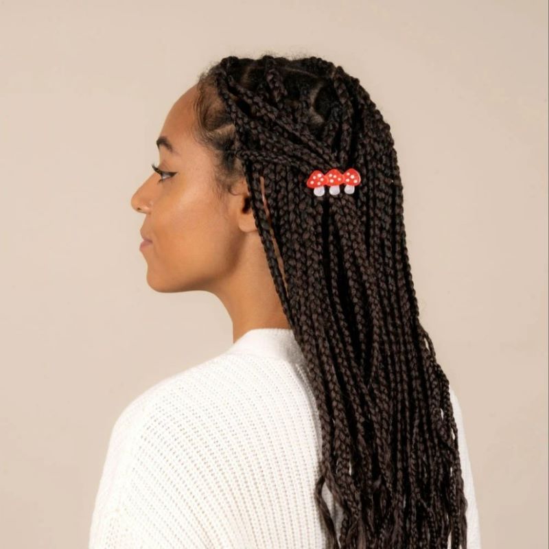 Coucou Suzette Haarclip 'Mushroom'