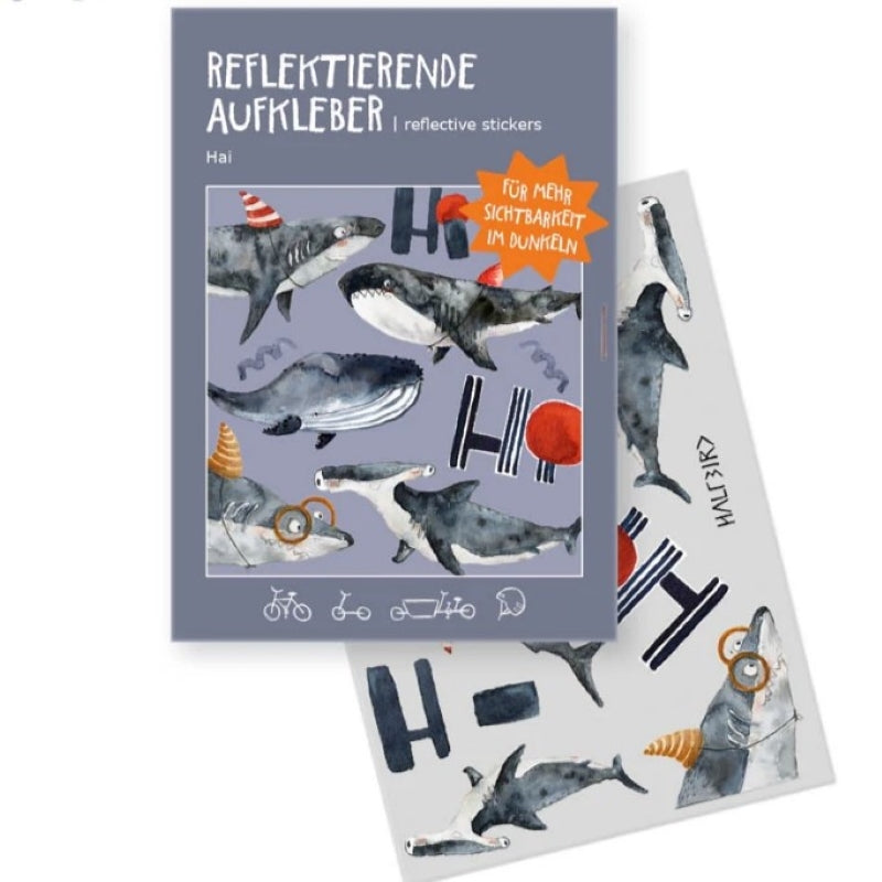 Set 'Hai' Reflektierende Aufkleber von halfbird (Pocket Edition)