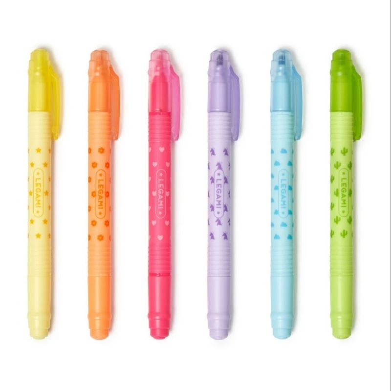 Legami Set mit 6 löschbaren Textmarkern 'Magic Highlighters'