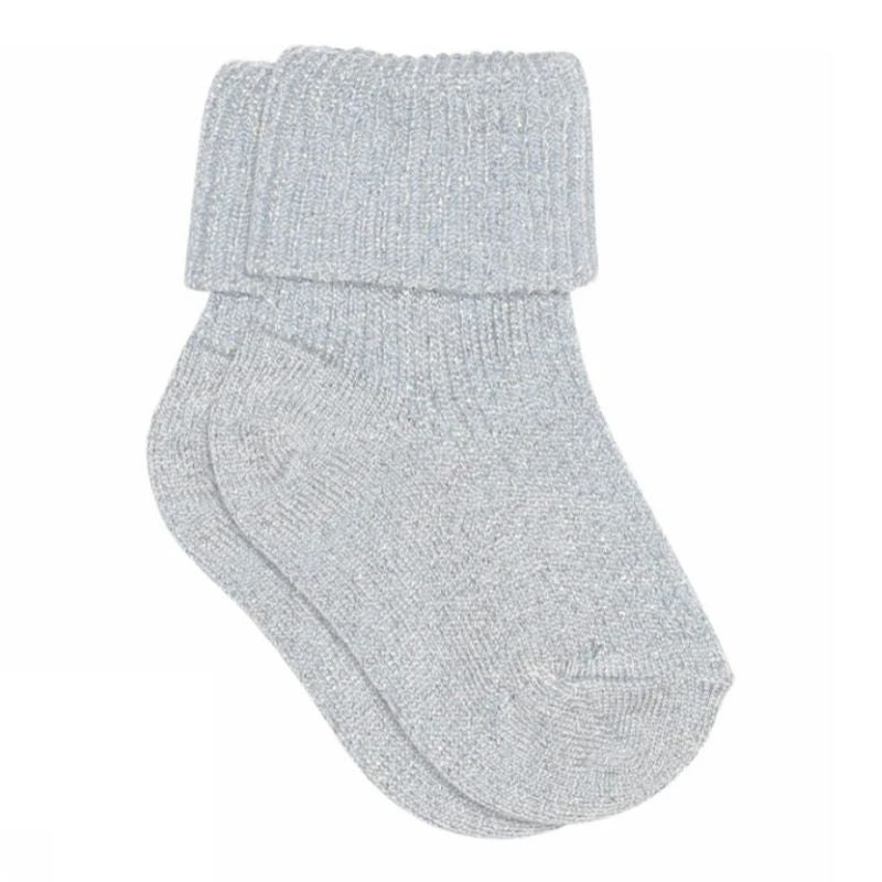 MP Denmark Ida Glitzer Socken 'Ice Heather'