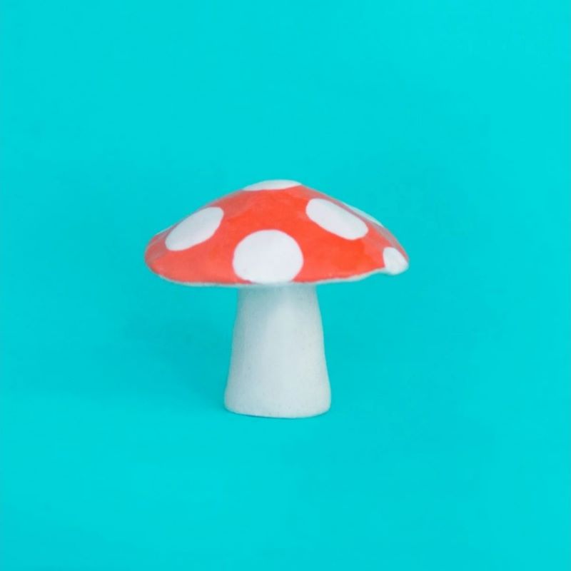 Ana Seixas Keramik Skulptur 'Mini Mushrooms'