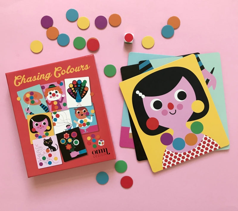 Würfelspiel 'CHASING COLOURS' OMM Design