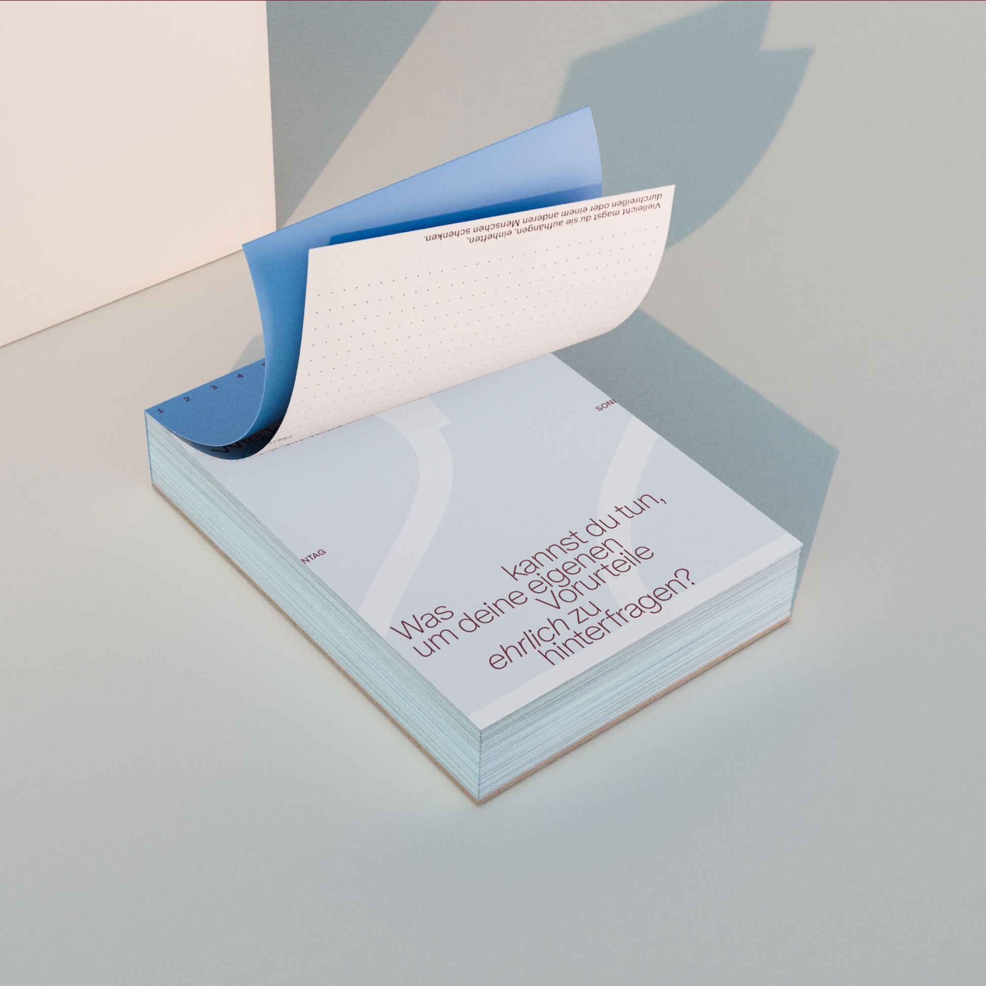 Abreisskalender »Create Space in 2026.« For you, for others, for what matters.