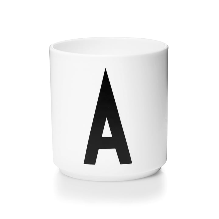 Porzellan Becher Buchstaben DesignLetters Personal Cup
