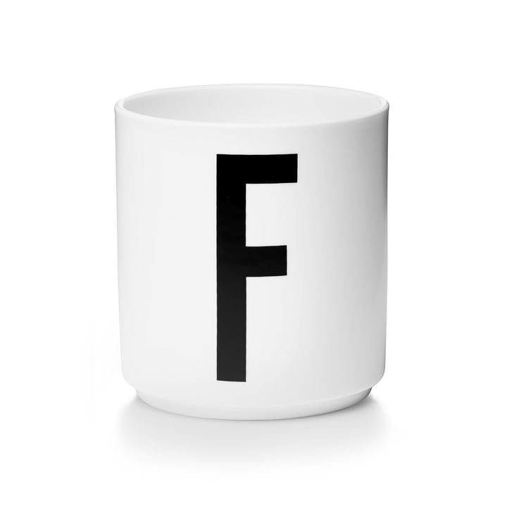 Porzellan Becher Buchstaben DesignLetters Personal Cup