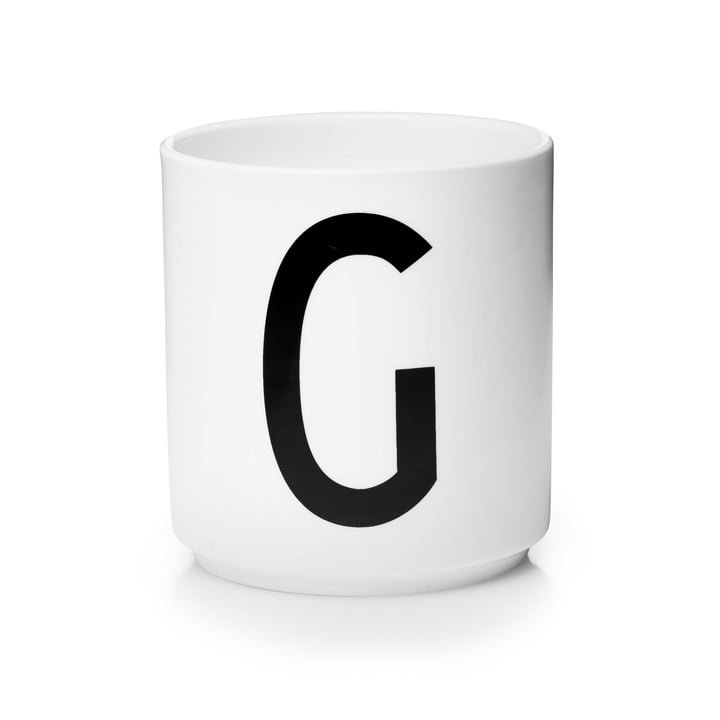 Porzellan Becher Buchstaben DesignLetters Personal Cup