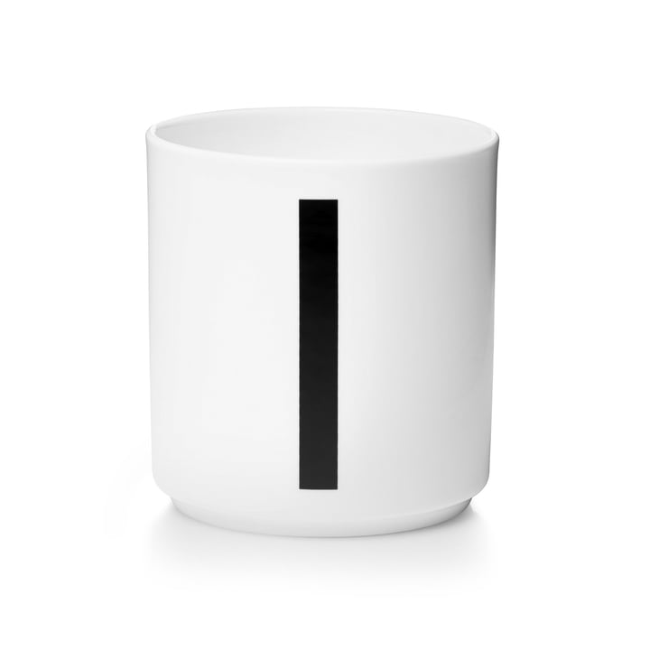 Porzellan Becher Buchstaben DesignLetters Personal Cup