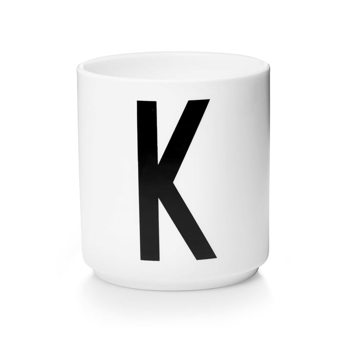 Porzellan Becher Buchstaben DesignLetters Personal Cup