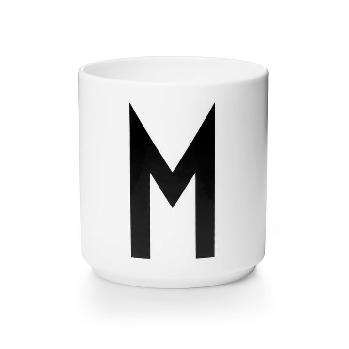 Porzellan Becher Buchstaben DesignLetters Personal Cup