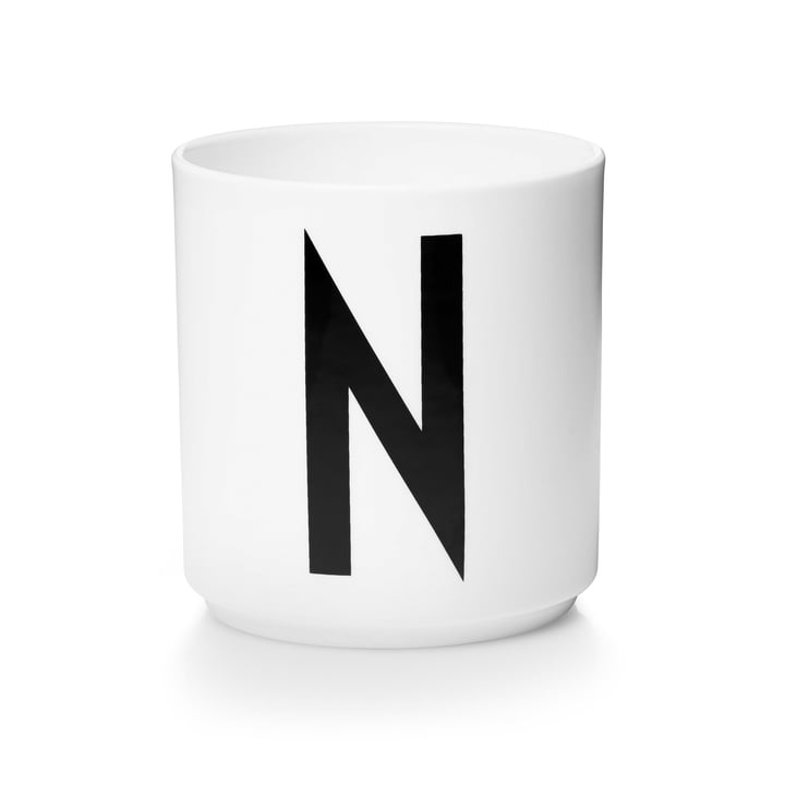 Porzellan Becher Buchstaben DesignLetters Personal Cup
