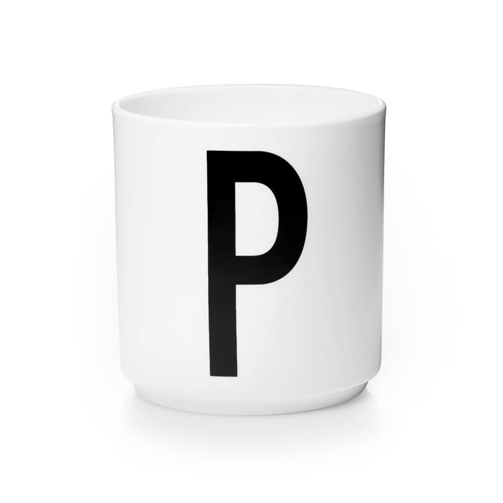 Porzellan Becher Buchstaben DesignLetters Personal Cup