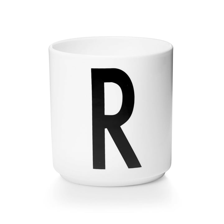 Porzellan Becher Buchstaben DesignLetters Personal Cup