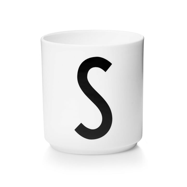 Porzellan Becher Buchstaben DesignLetters Personal Cup