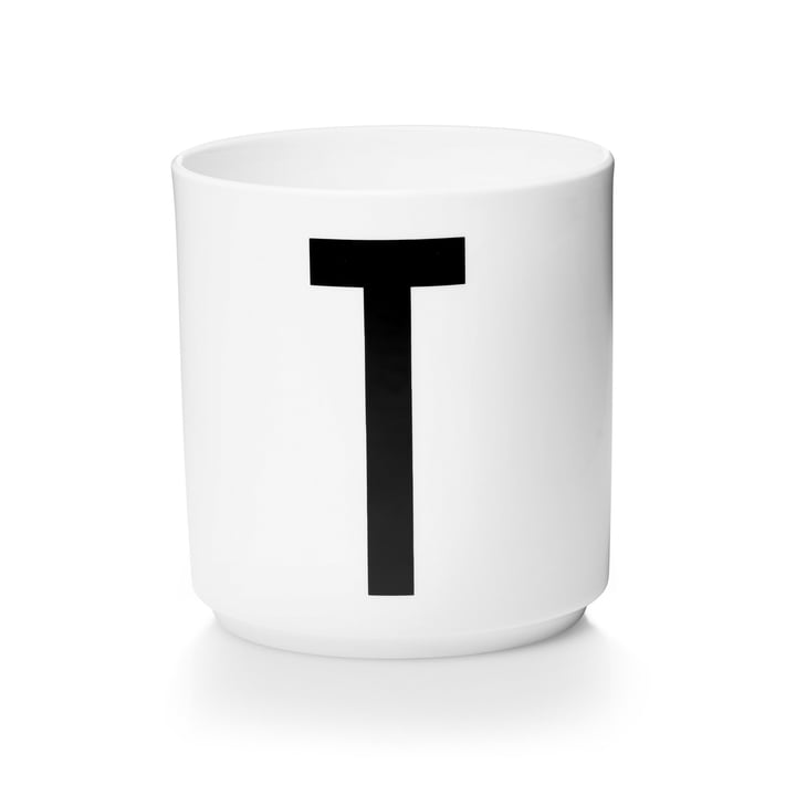 Porzellan Becher Buchstaben DesignLetters Personal Cup