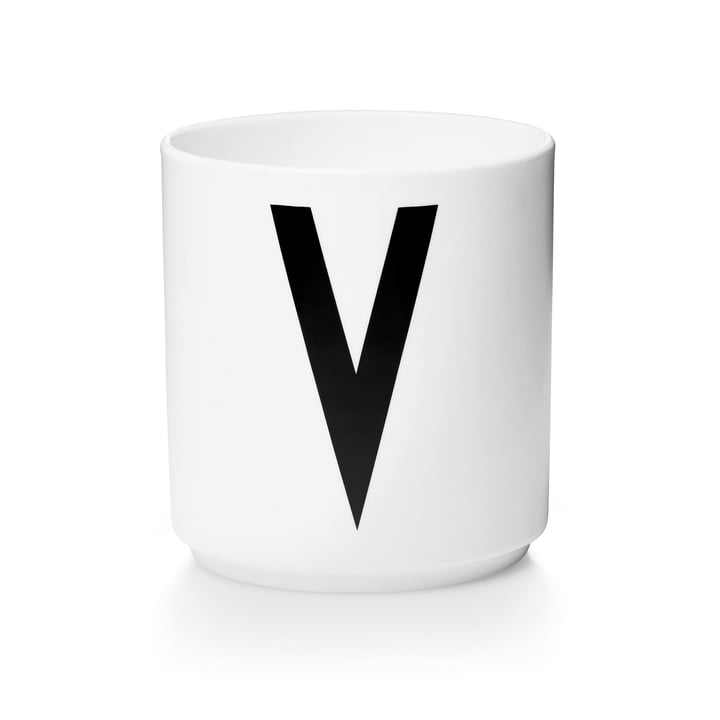 Porzellan Becher Buchstaben DesignLetters Personal Cup