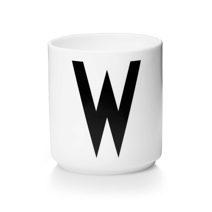 Porzellan Becher Buchstaben DesignLetters Personal Cup