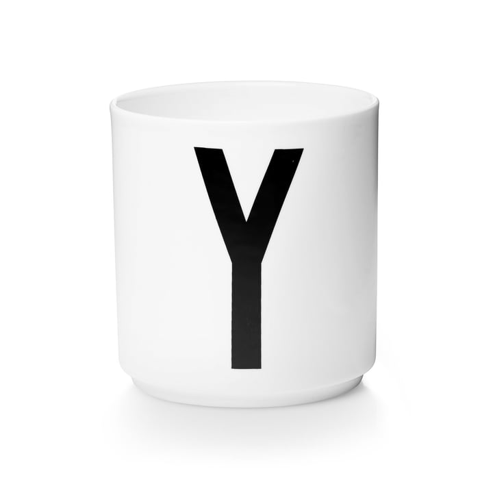 Porzellan Becher Buchstaben DesignLetters Personal Cup