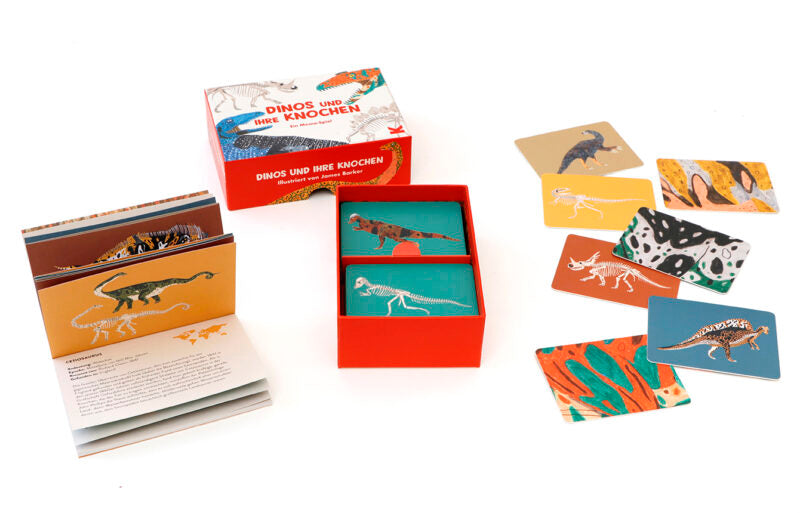 Memo-Spiel 'Dinos und ihre Knochen'