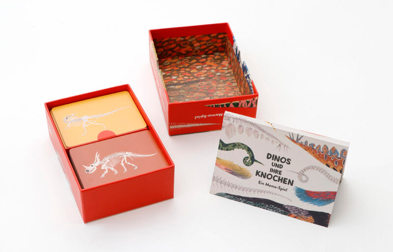 Memo-Spiel 'Dinos und ihre Knochen'