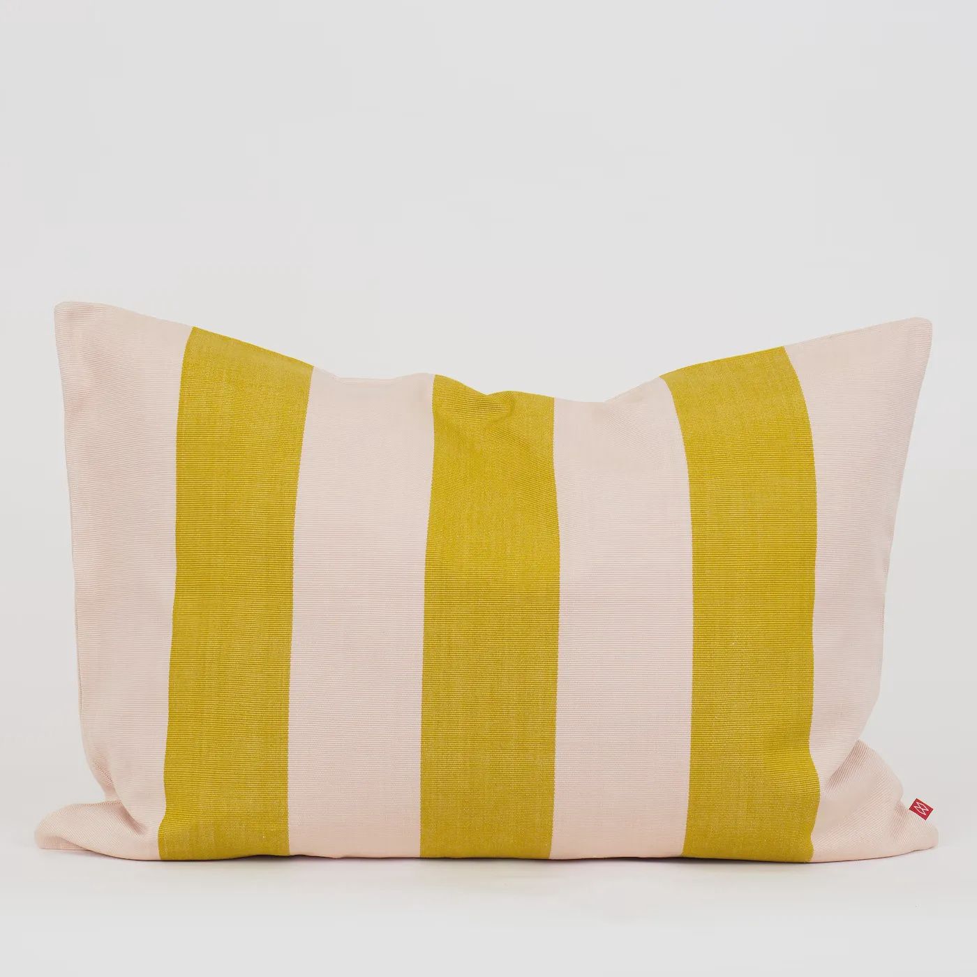 A World of Craft Kissenbezug 'Fifi' (senfgelb/hellrosa) 50x70