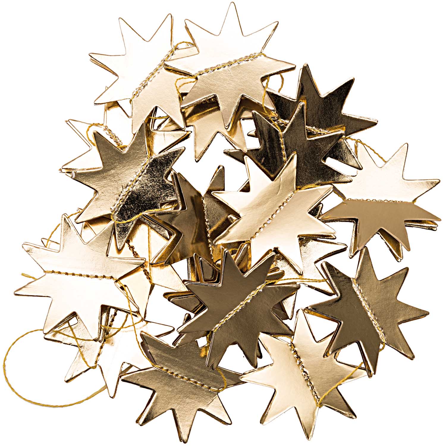 Girlande 'STERNE/GOLD'