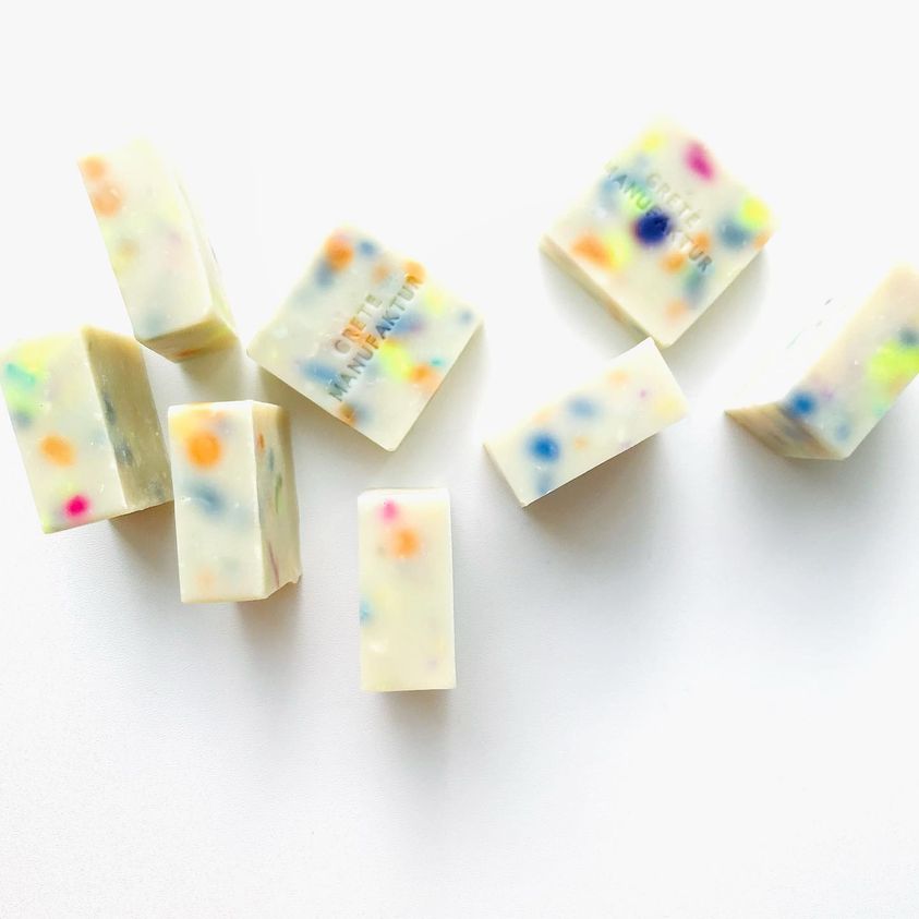 Handseife ASTRID 'Konfetti & Orange' GreteManufaktur