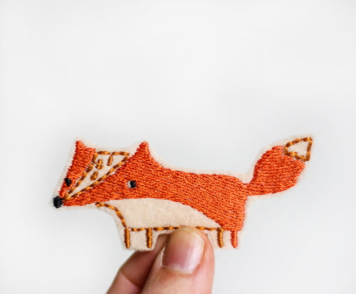 Aufnäher Fuchs von Halfbird