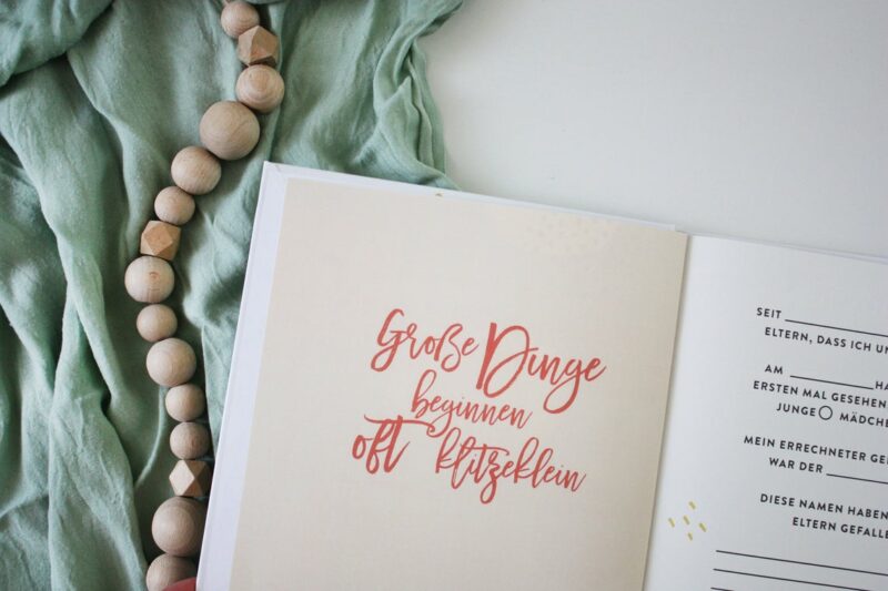 Babytagebuch 'Hey Baby' Anna Beddig