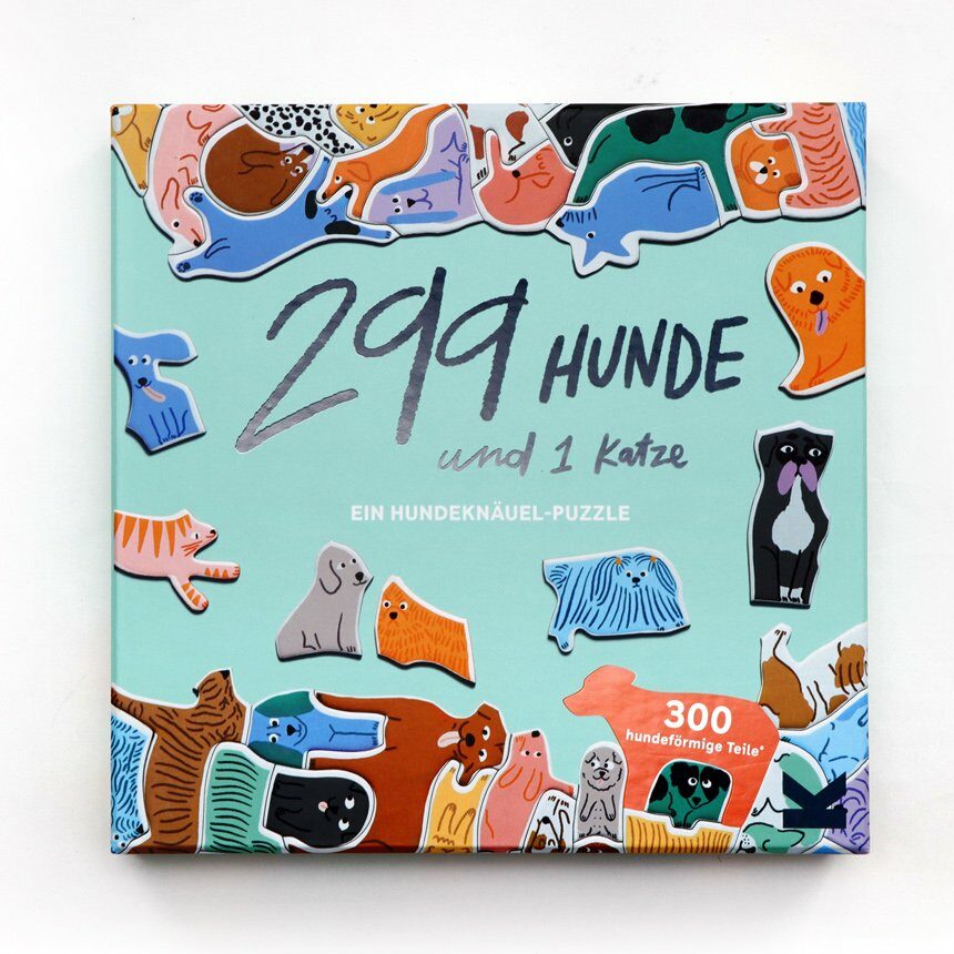 299 Hunde und eine Katze I Puzzle Laurence King Verlag