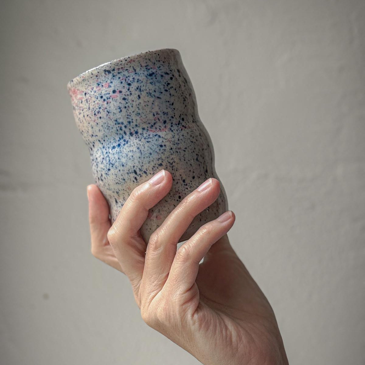 Good Clay Sunshine x Studio du. Wave Becher gross