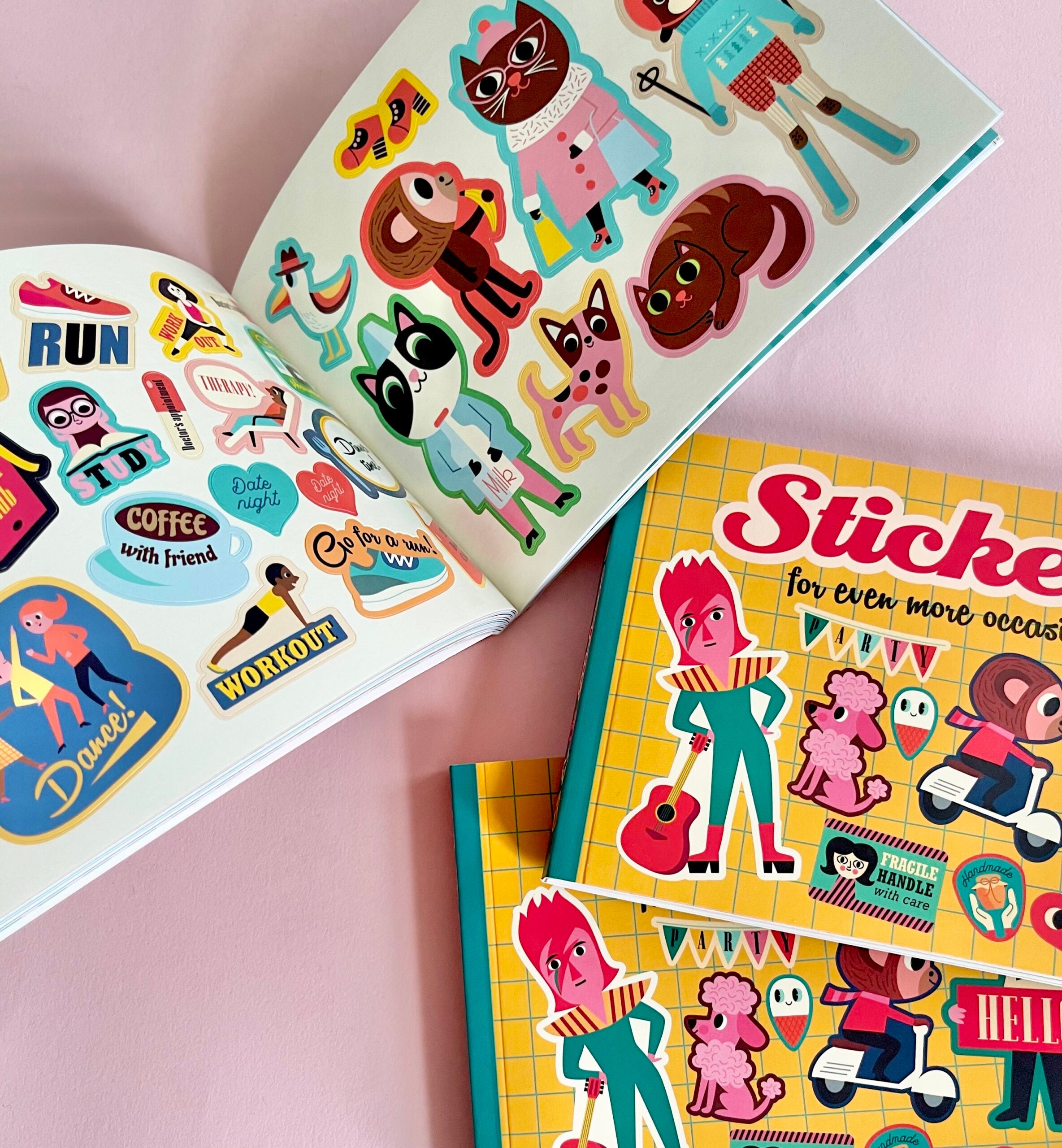 Stickerbuch 'STICKERS FOR even more OCCASIONS'