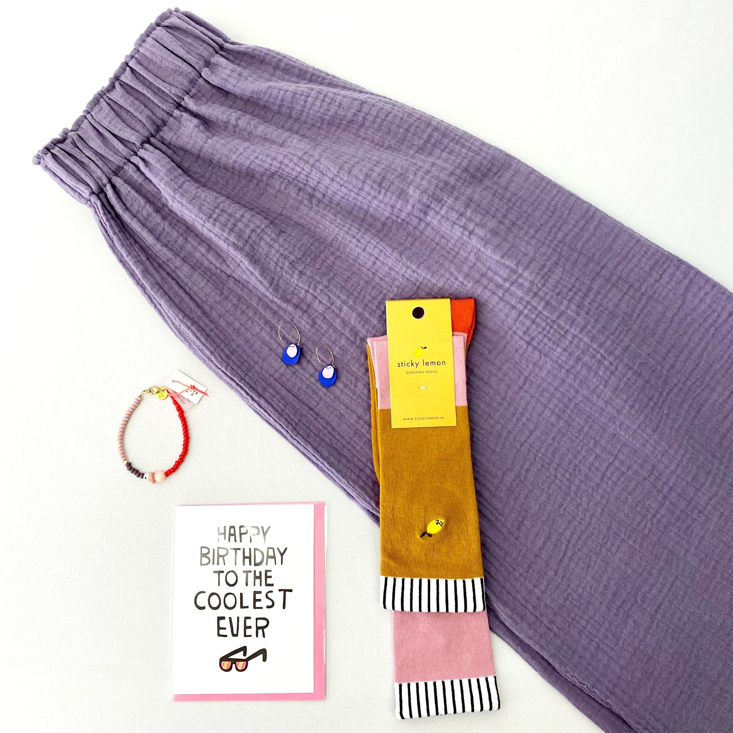 Rock Musselin flieder