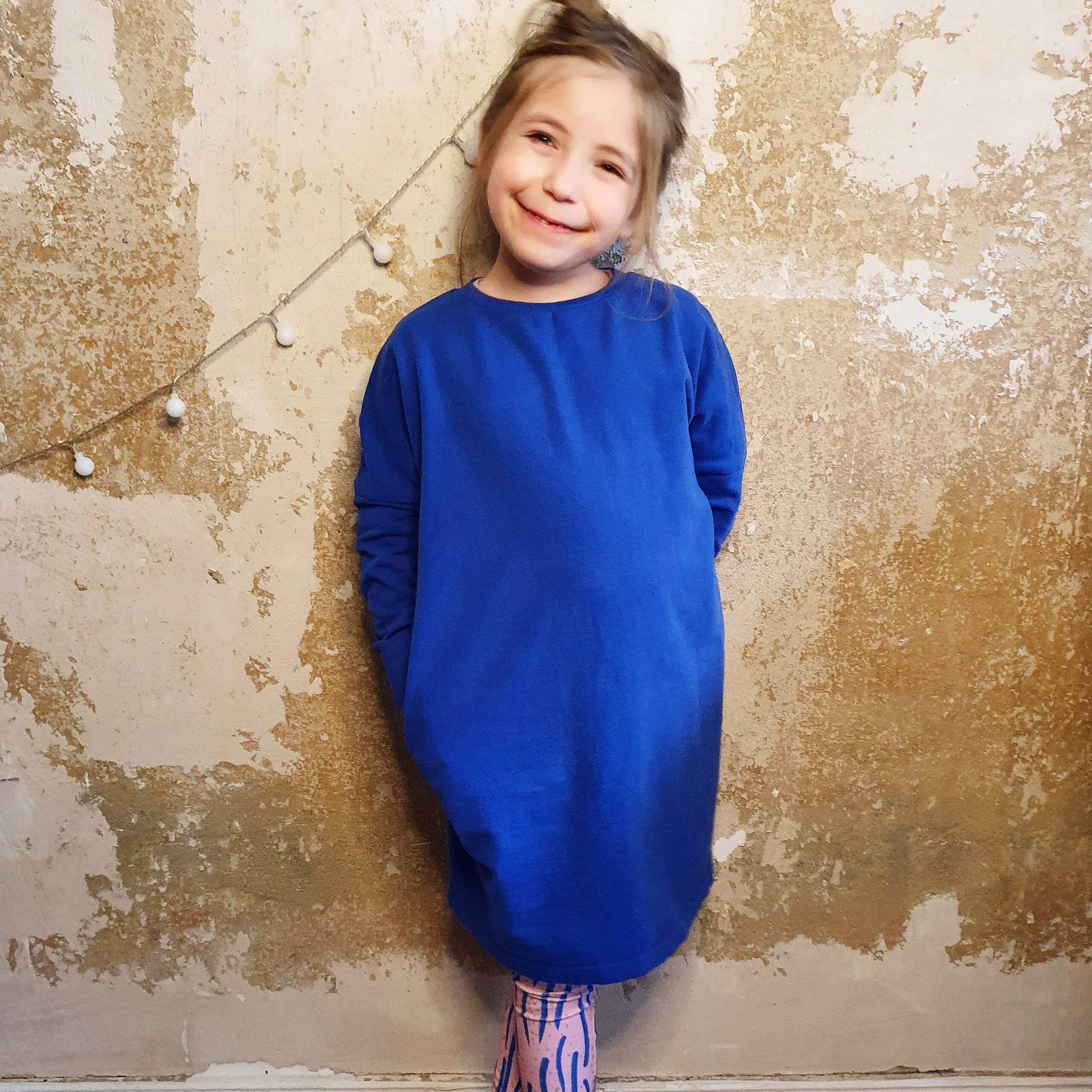 Sweatkleid Oversize Kind