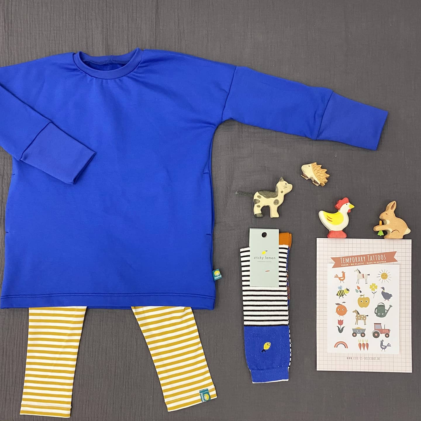 Sweatkleid Oversize Kind