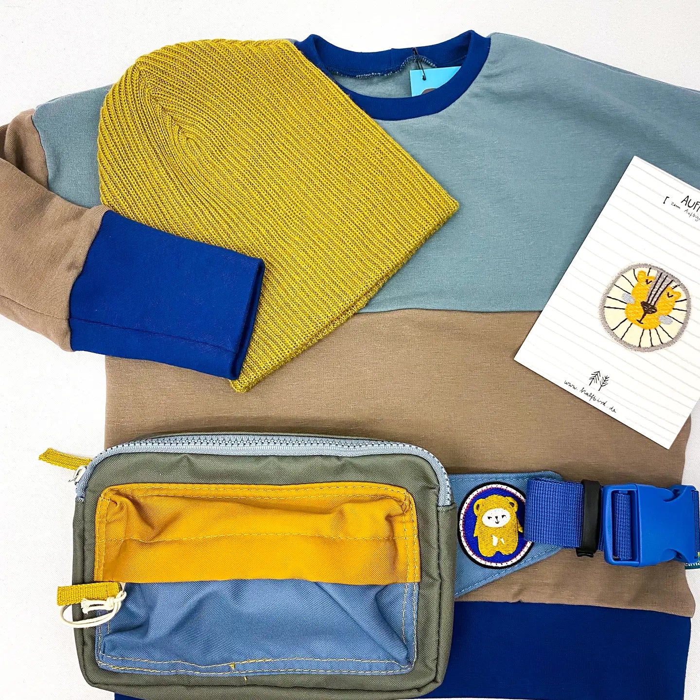 Joha Beanie Merinowolle 'Curry'
