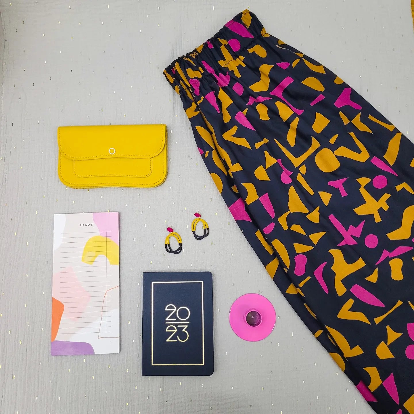 Viskoserock 'Shadow night'