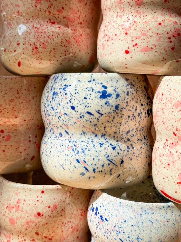 Good Clay Sunshine x Studio du. Wave Becher