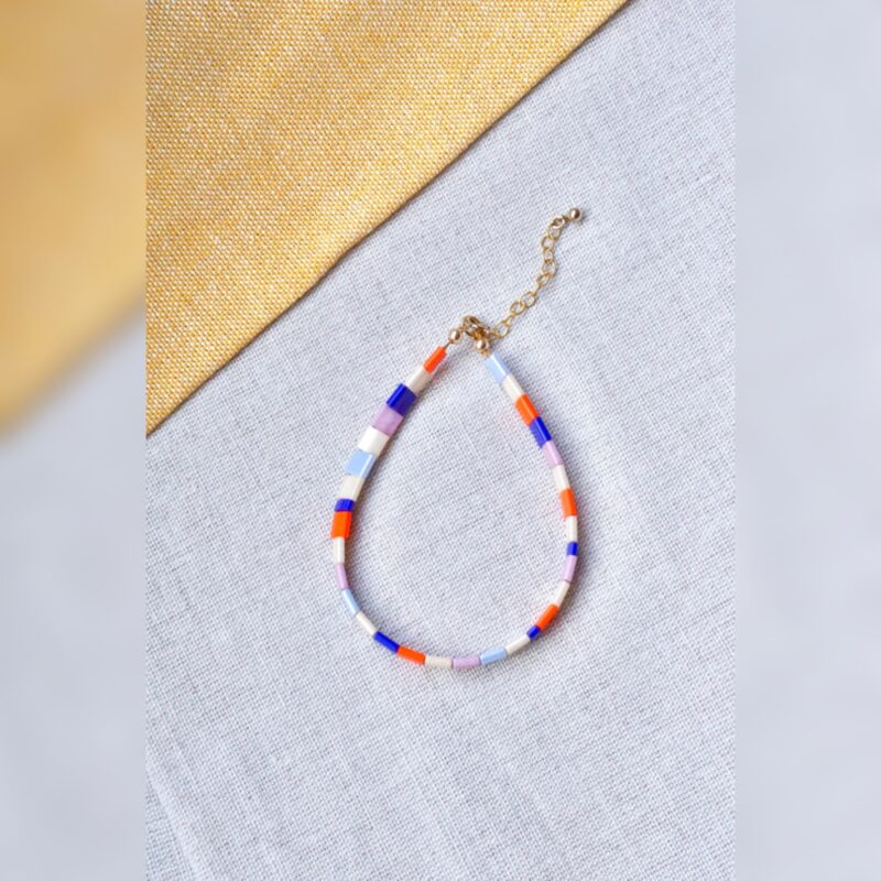 SanSan DOMINO Armband aus Glasperlen 'palazzo'