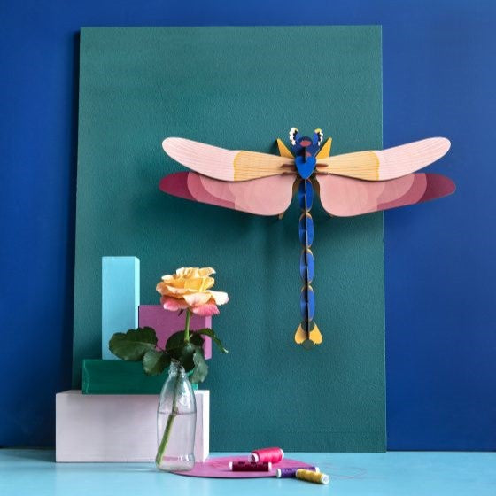 Studio ROOF Big Insects 'Pink Dragonfly'