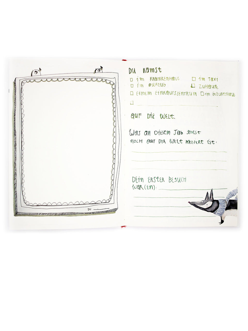 Babybuch 'Meine ersten Monate' Halfbird