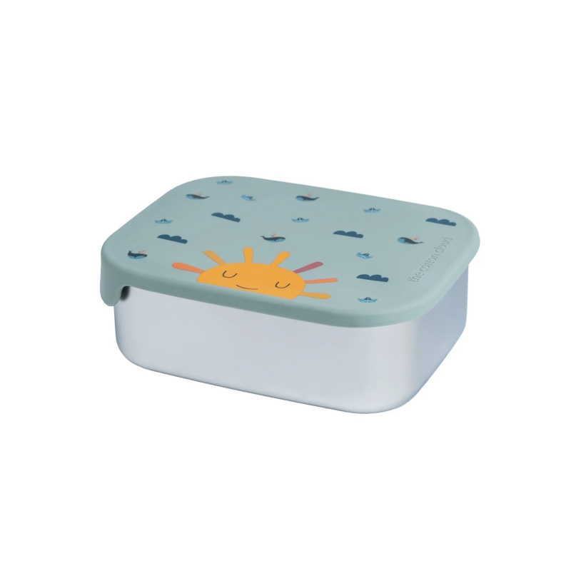 The Cotton Cloud Brotdose aus Edelstahl 'Origami'