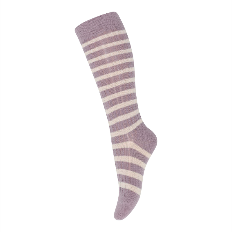 MP Denmark Eli Knie Socken 'Lilac Shadow'