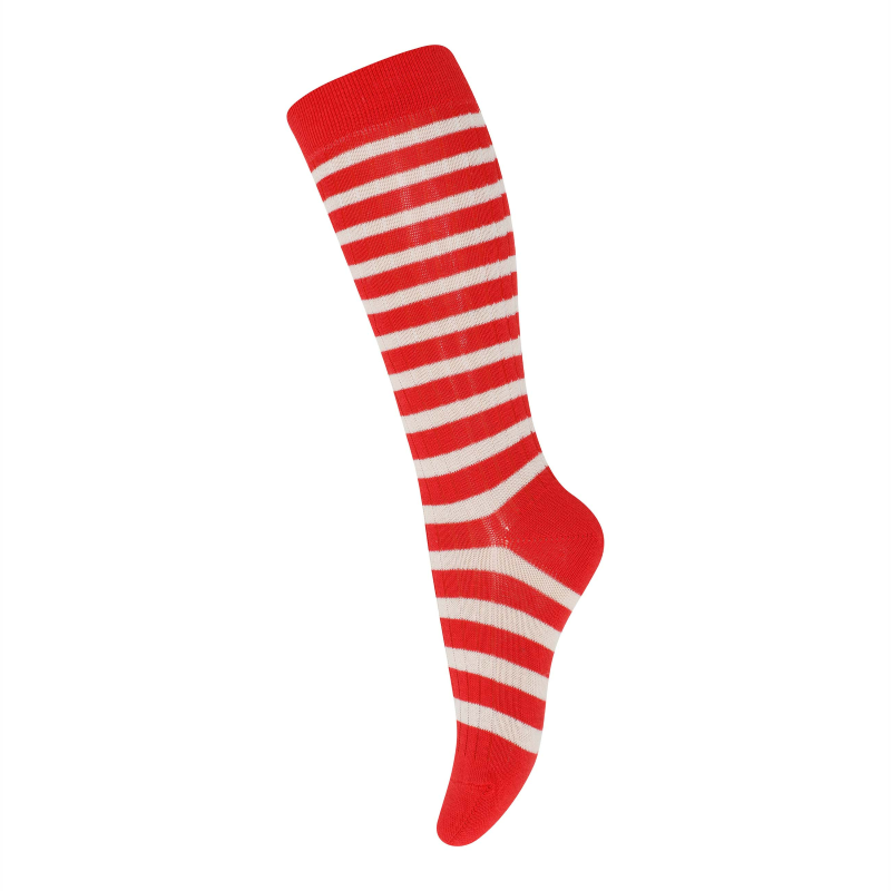 MP Denmark Eli Knie Socken 'Tomato' Baumwolle