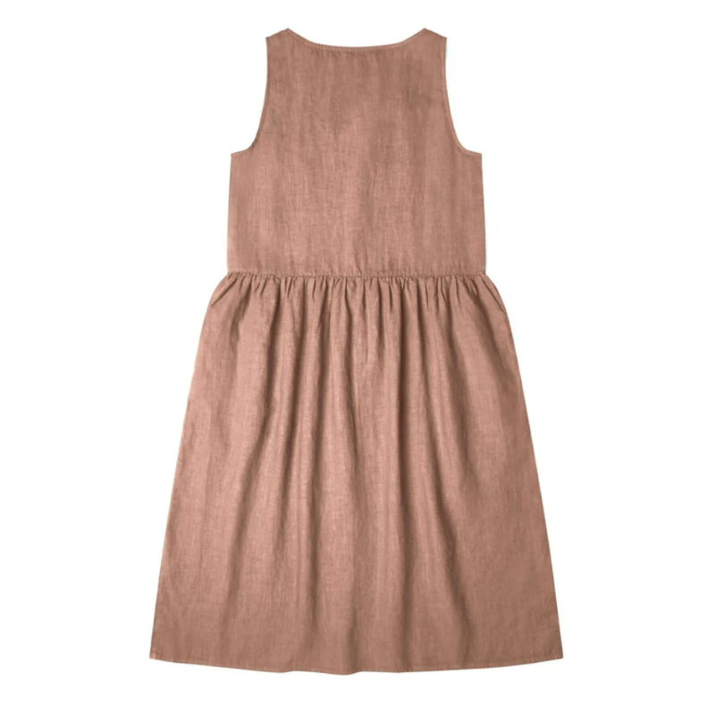 Matona Gerafftes Kleid 'rosewood'