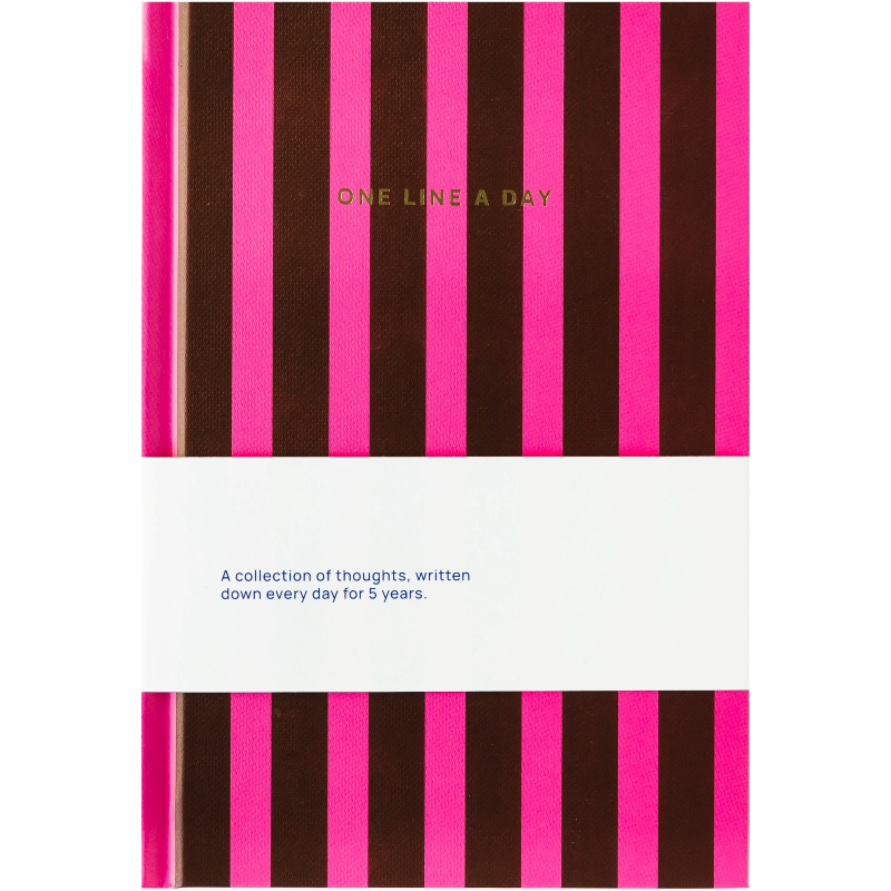 A-Journal 5Jahres Tagebuch 'Streifen'