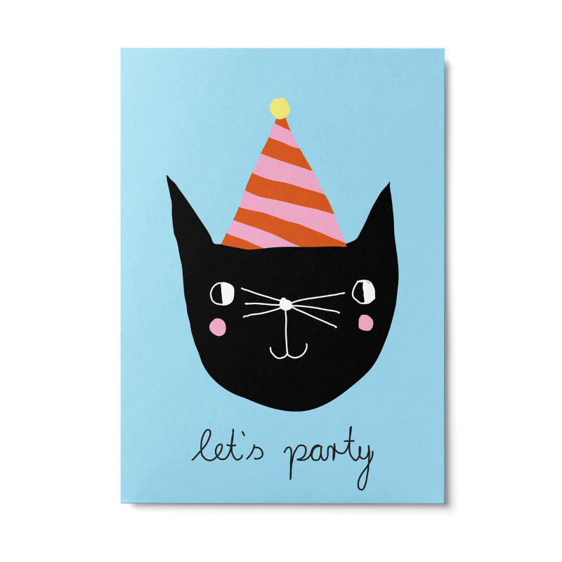 Unter Pinien Postkarte 'Party'