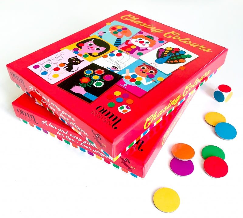 Würfelspiel 'CHASING COLOURS' OMM Design