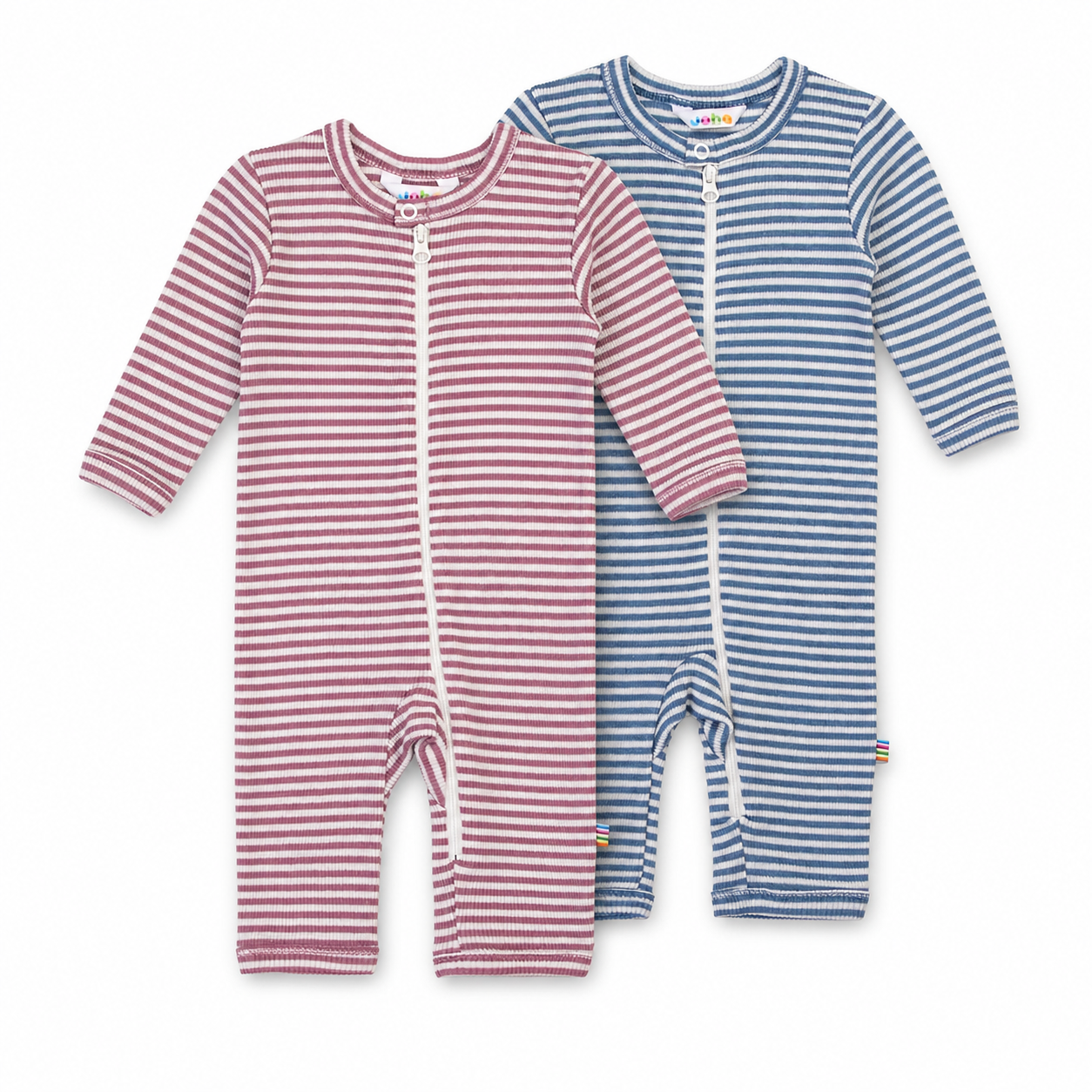 Joha Jumpsuit Wolle Seide gestreift diverse Farben