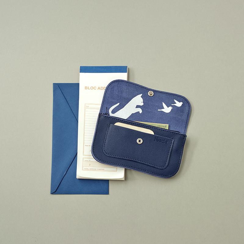 Portemonnaie 'Cat Chase Medium' von Keecie verschiedene Farben